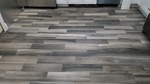 life art cabinetry white shaker door lg quartz grey subway wood tile
