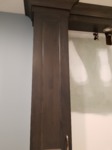 counter wall cabinets on a single vanity