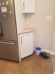 angled end base cabinet