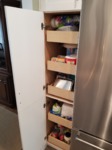 Deep pantry for plenty of storage 