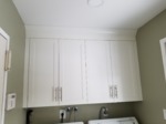 Plentiful storage for laundry products 