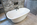 White freestanding tub 