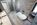 Grey tiled floor in bathroom 